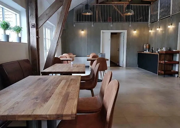 فندق مبيت وإفطار Godstrup - Cafe Og Restaurant Den Gamle Stald
